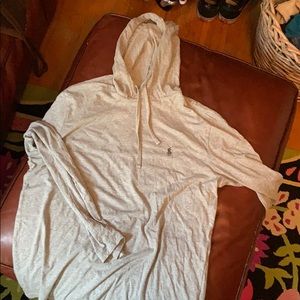 LS Hooded Polo T-Shirt